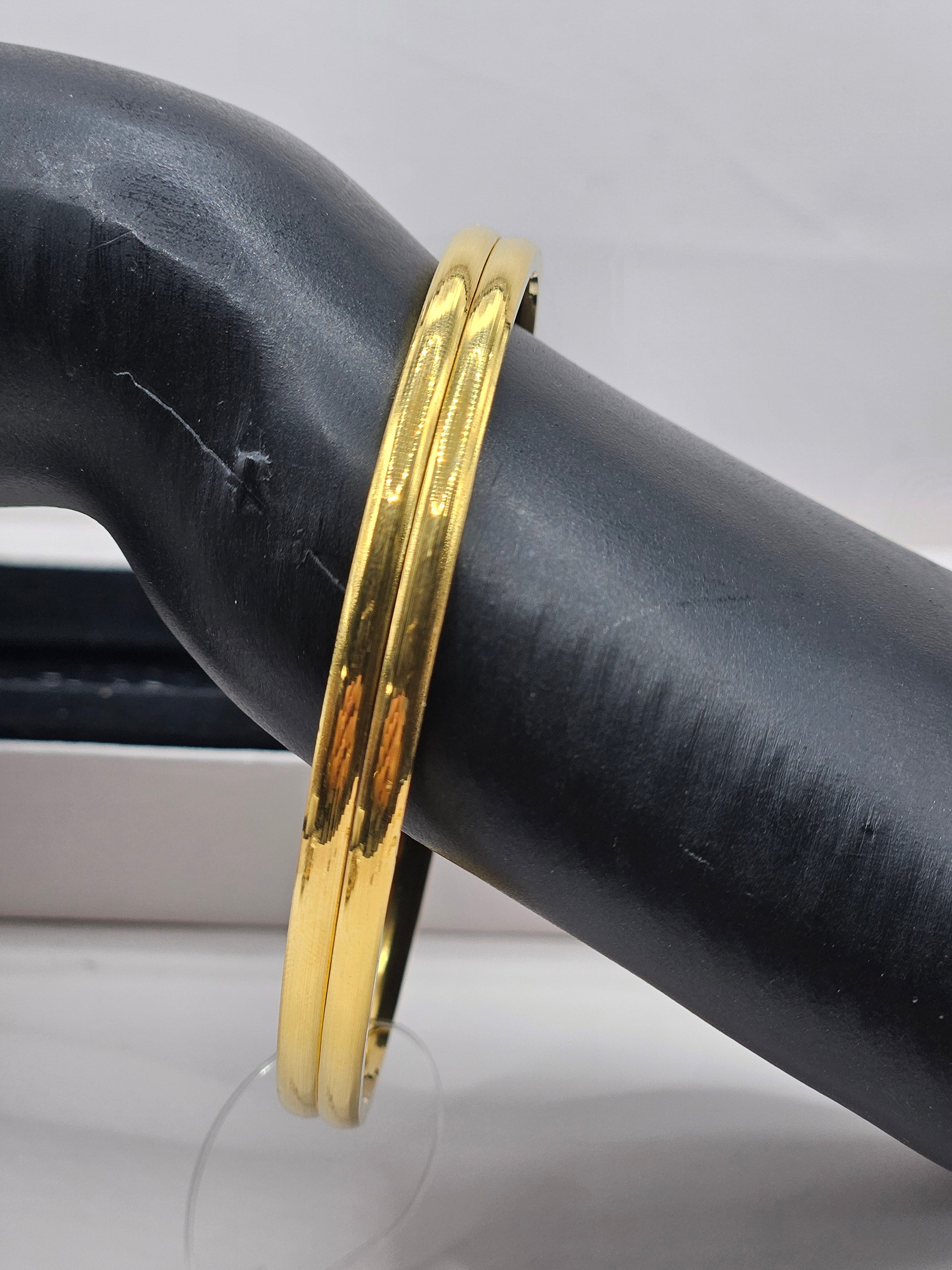 GOLD PLATED BANGLES/KADA