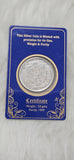 PURE SILVER LAXMI GANESH JI 10GM COIN