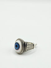 SILVER EVIL EYE RINGS