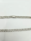 SILVER CZ CHAIN