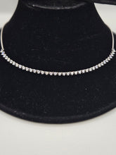 SILVER CZ NECKLACE