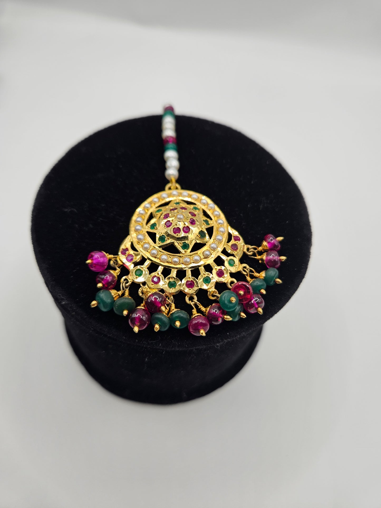 GOLD PLATED SILVER TIKKA