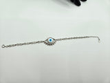 EVIL EYE SILVER BRACELET