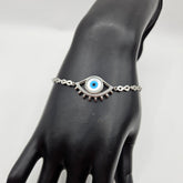 EVIL EYE SILVER BRACELET