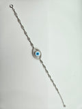 EVIL EYE SILVER BRACELET