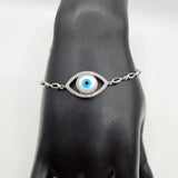 EVIL EYE SILVER BRACELET