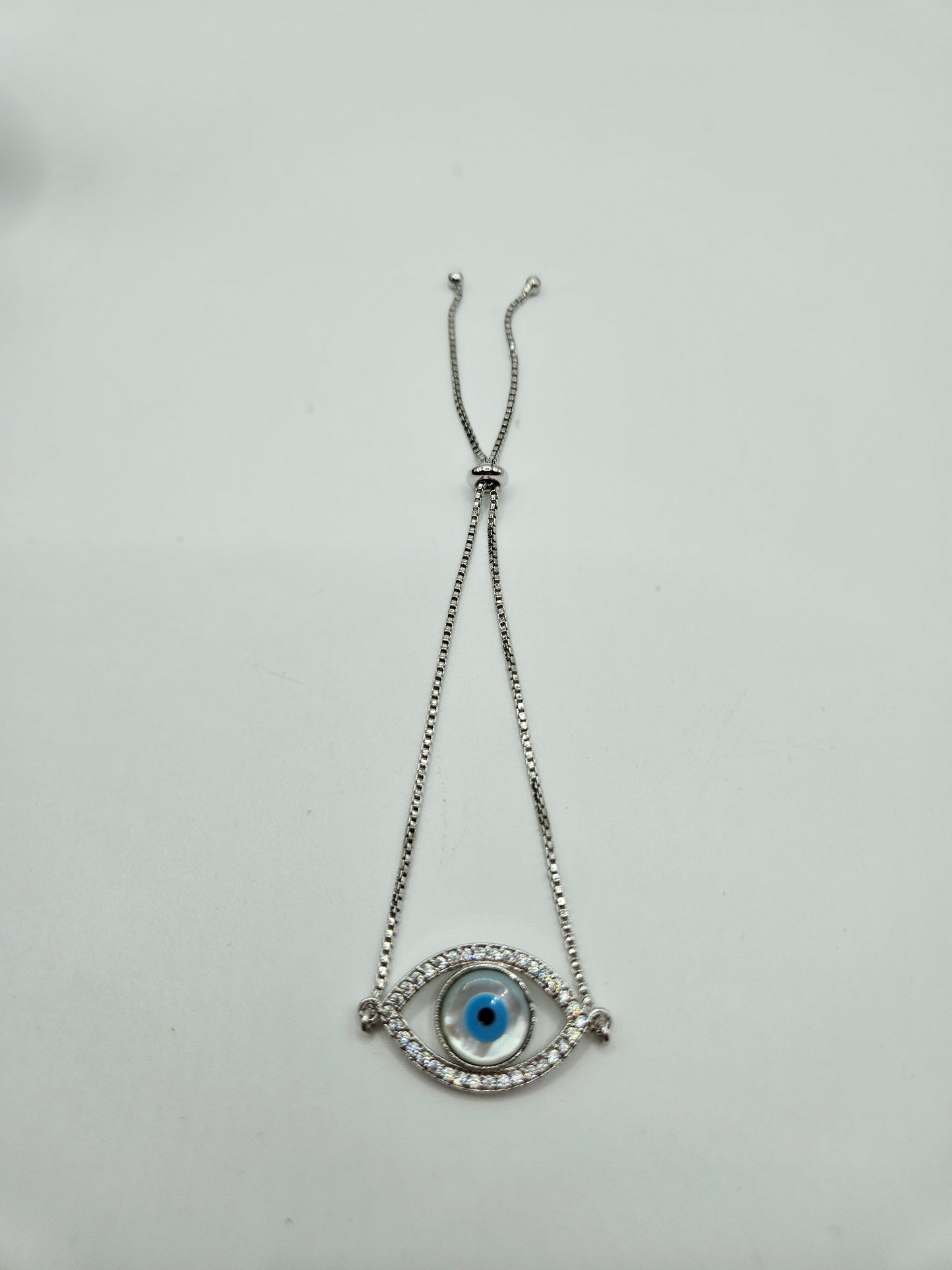 EVIL EYE SILVER BRACELET