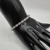 SILVER TENNIS BRACELET