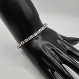 SILVER TENNIS BRACELET