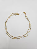 GOLD PLATED SILVER ANKLETS