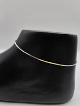 GOLD PLATED SILVER ANKLETS