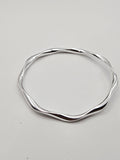 SILVER SINGLE BANGLE/KADA
