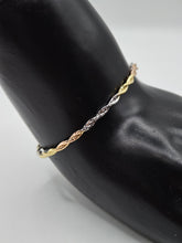 GOLD PLATED SILVER BRACELET