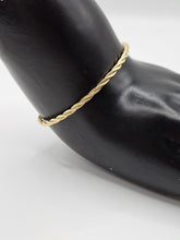 GOLD PLATED SILVER BRACELET