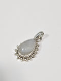SILVER MOONSTONE PENDANTS