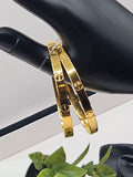 GOLD PLATED SINGLE BANGLE SIZE-2.6, 2.8