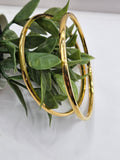 GOLD PLATED BANGLES SIZE-2.4, 2.6,2.8