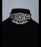 SILVER PEARL NECKLACE