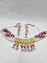 GOLD PLATED SILVER NECKLACE SET