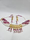 GOLD PLATED SILVER NECKLACE SET