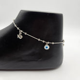 EVIL EYE SINGLE ANKLET