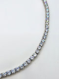 SILVER CZ NECKLACE