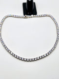 SILVER CZ NECKLACE