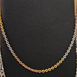 SILVER GOLD PLATED CHAIN