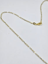 SILVER GOLD PLATED MATAR CHAIN 18 INCH