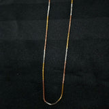SILVER GOLD PLATED CHAIN