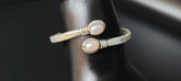 OXIDISED OVAL BRACELET/KADA