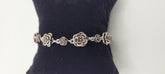 OXIDIZED SILVER BRACELET