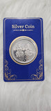 PURE SILVER LAXMI GANESH JI 10GM COIN