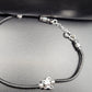 SILVER SINGLE ANKLET