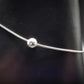 SILVER SINGLE ANKLET