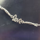 SILVER SINGLE ANKLET