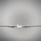 SILVER SINGLE ANKLET