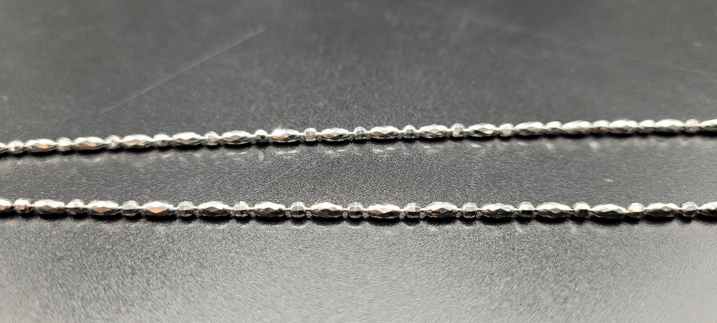 SILVER BEADS CHAIN