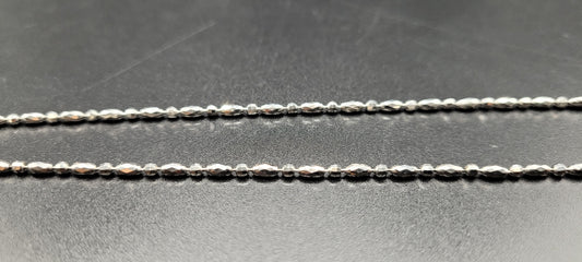 SILVER BEADS CHAIN