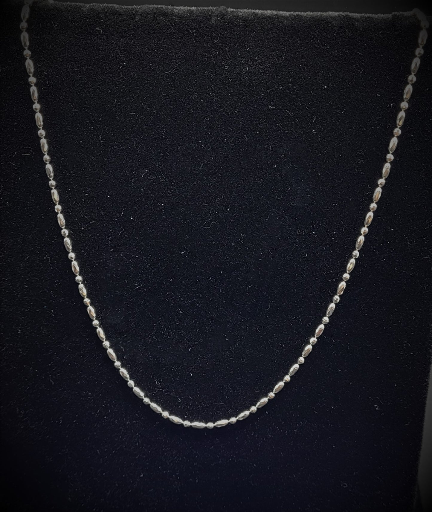 SILVER BEADS CHAIN