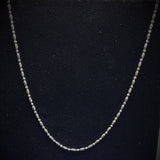 SILVER BEADS CHAIN