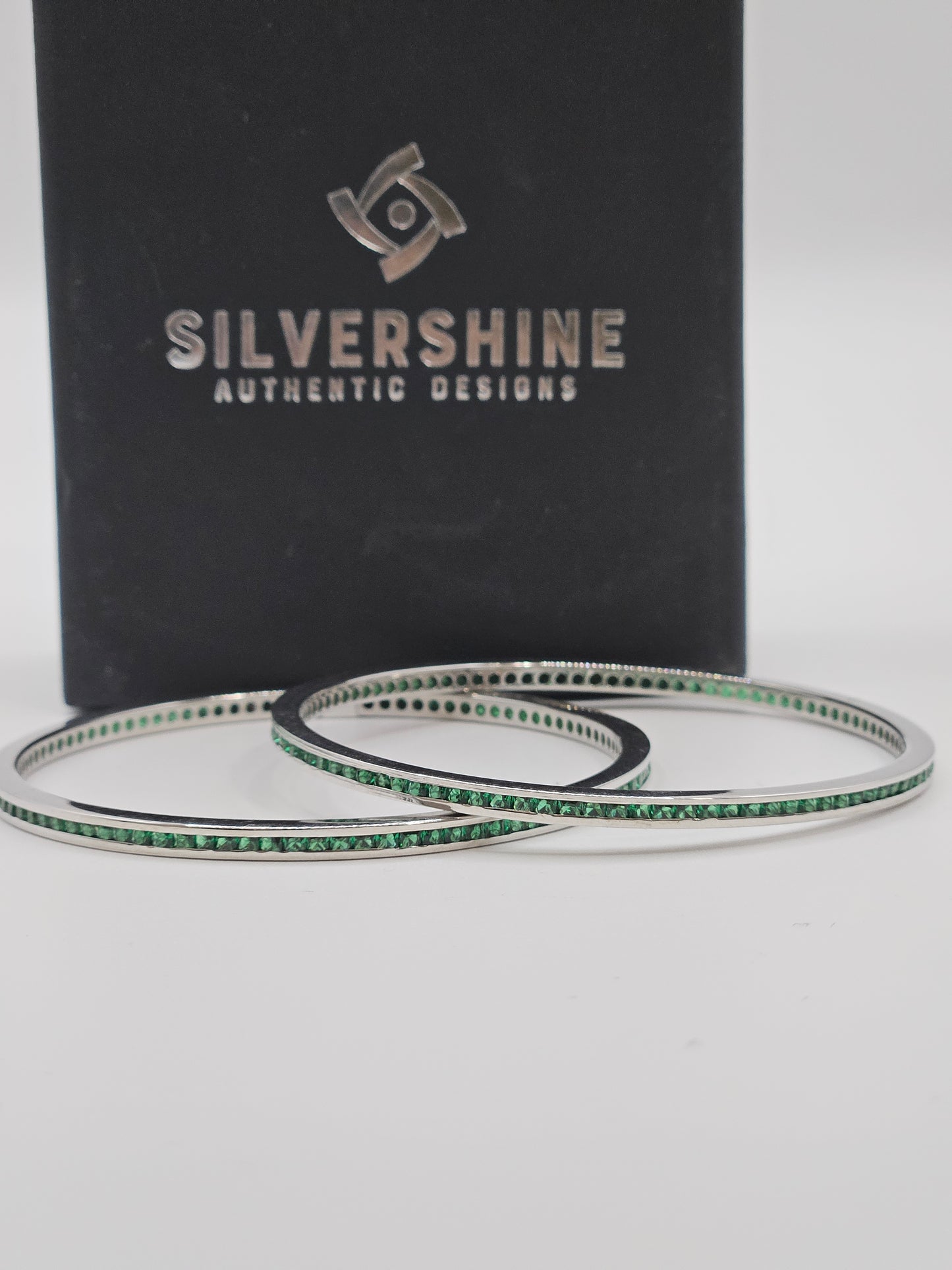 SILVER BANGLES