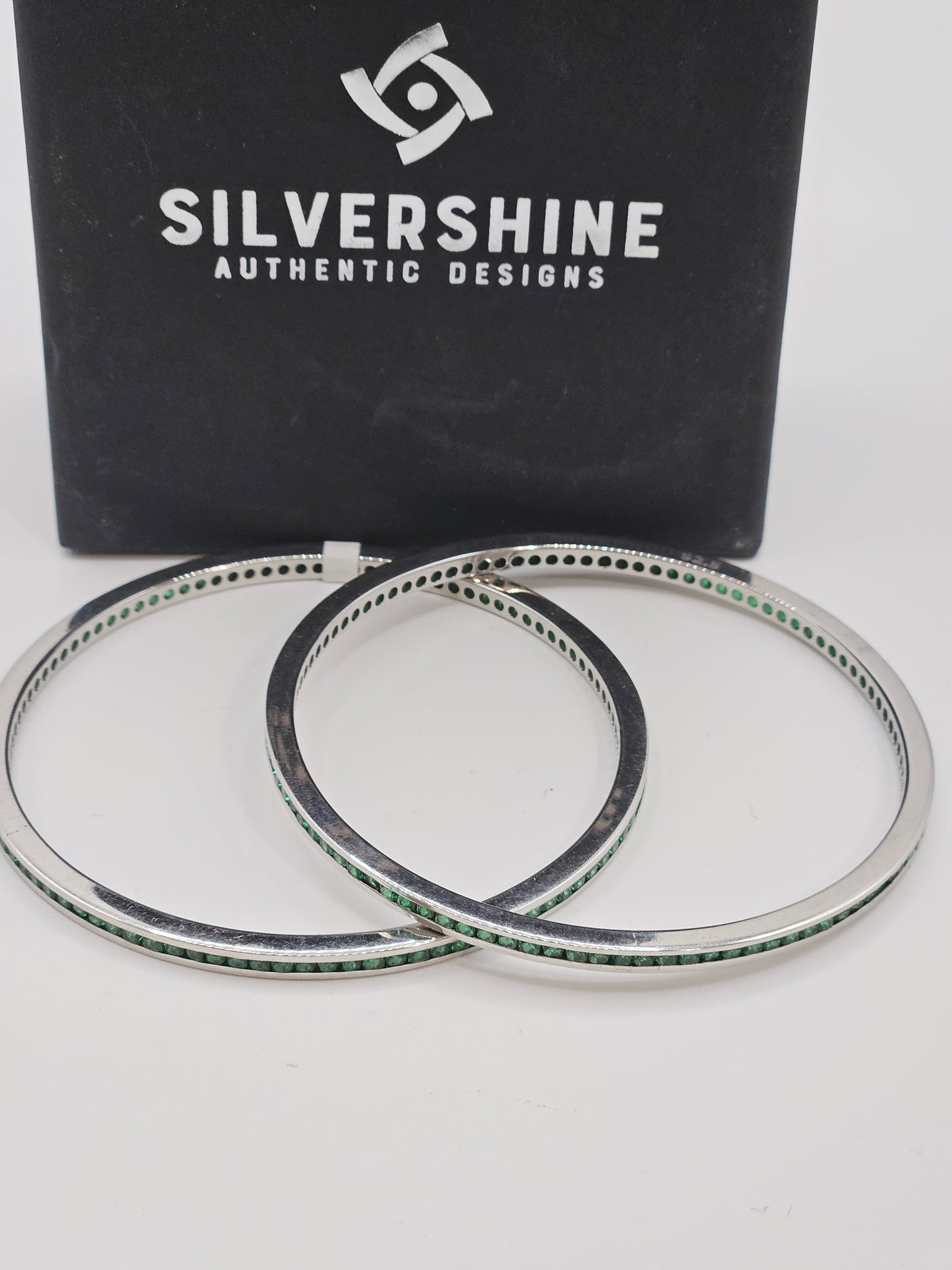 SILVER BANGLES