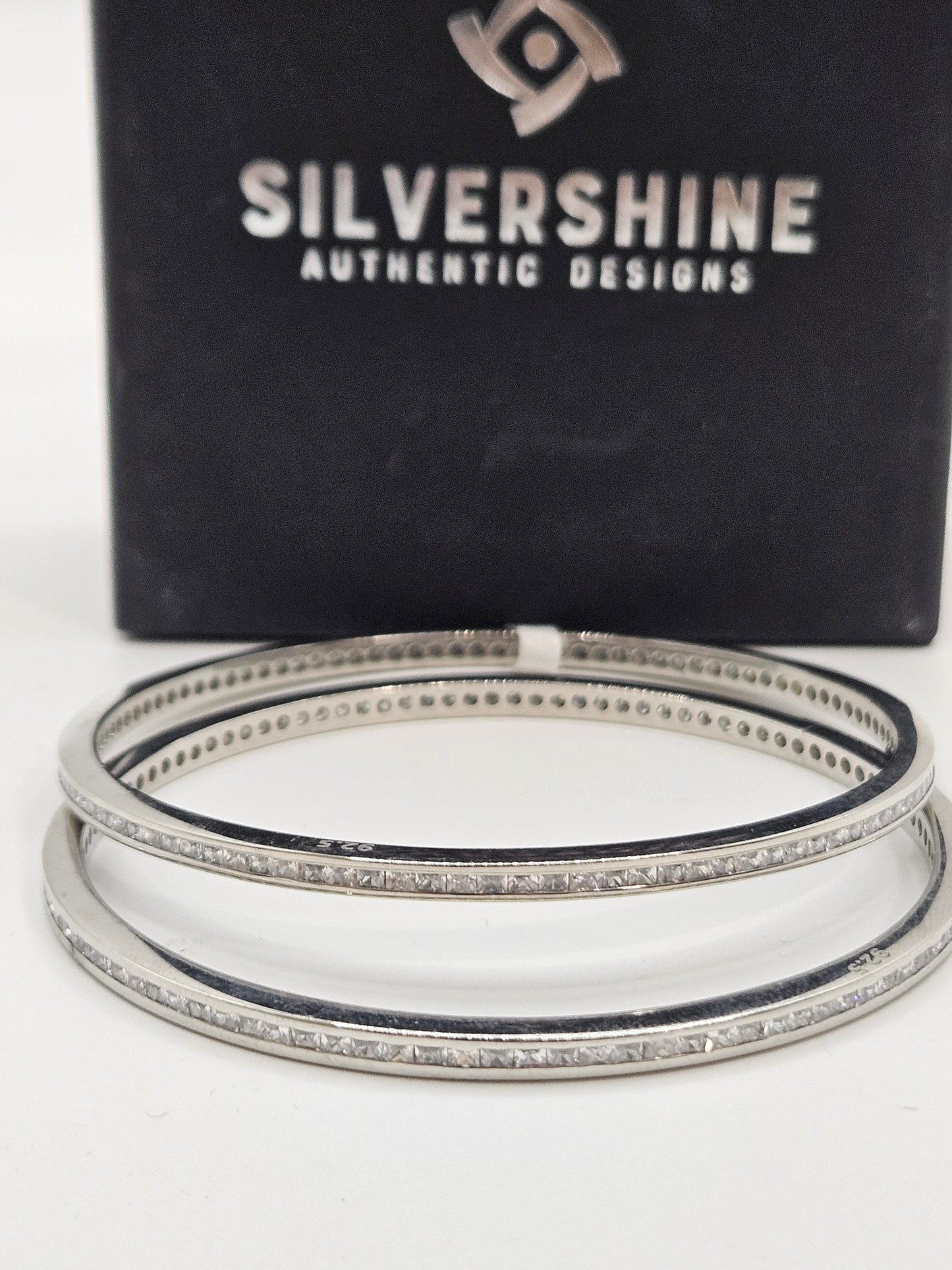 SILVER BANGLES