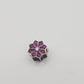 PINK FLOWER SPACER CHARM