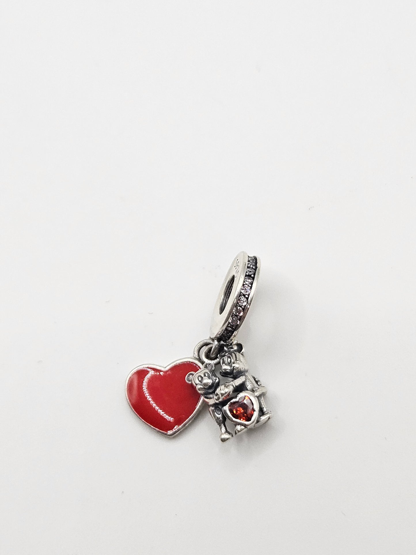 MICKY MINNIE LOVE DANGLE CHARM