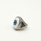 SILVER EVIL EYE RINGS