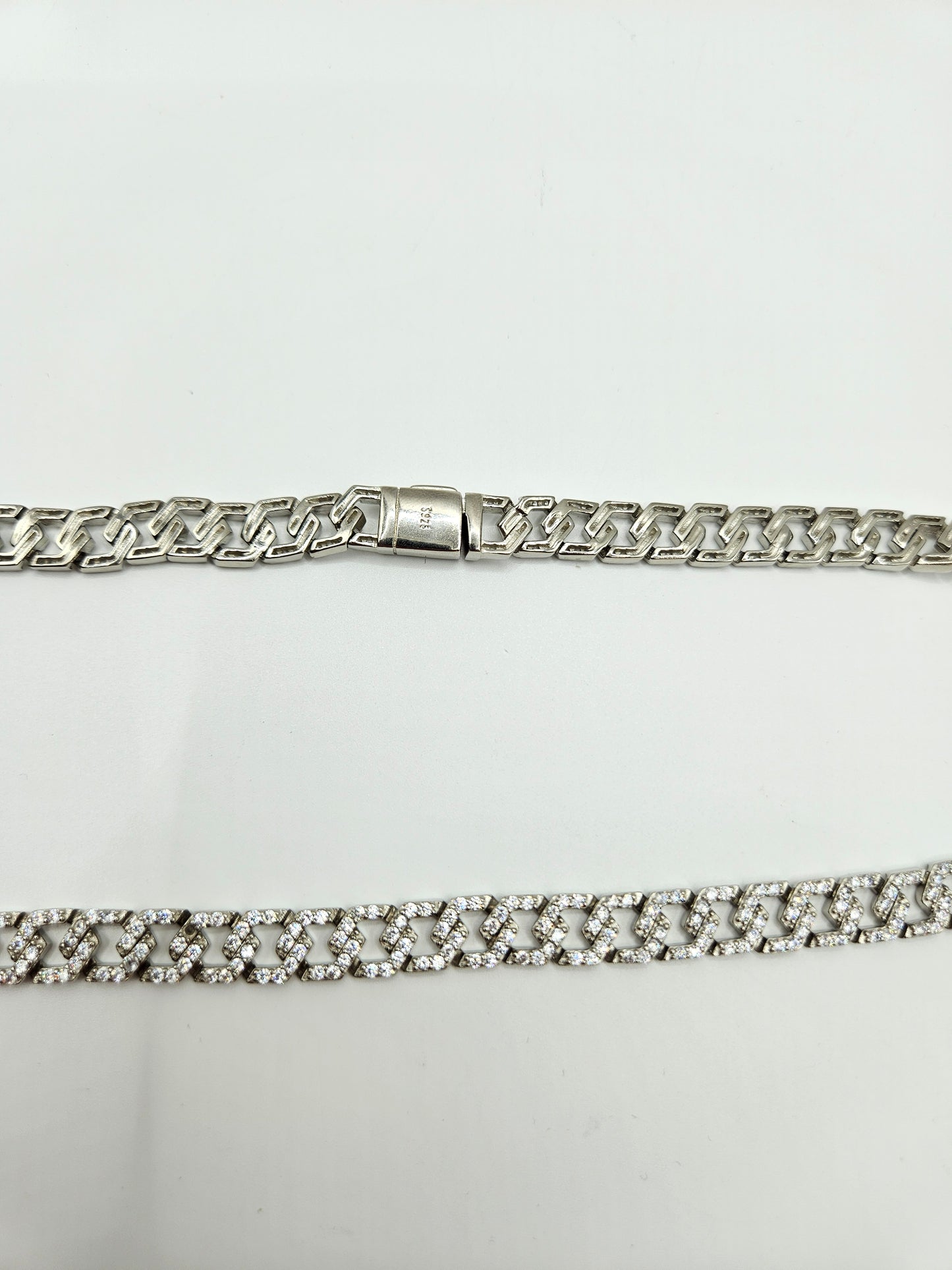 SILVER CZ CHAIN