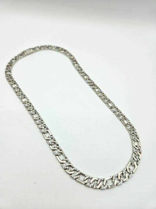 SILVER CZ CHAIN