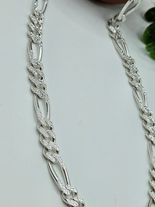 SILVER CUBAN CHAIN